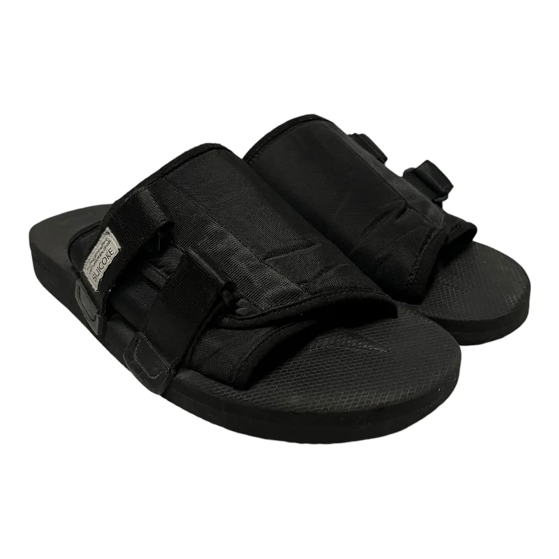 Comfortable Lace-Up Boots suicoke/Sandals/US 9/Cotton/BLK/