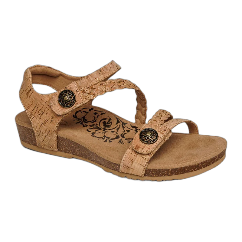 Jillian Braided Quarter Strap Sandal