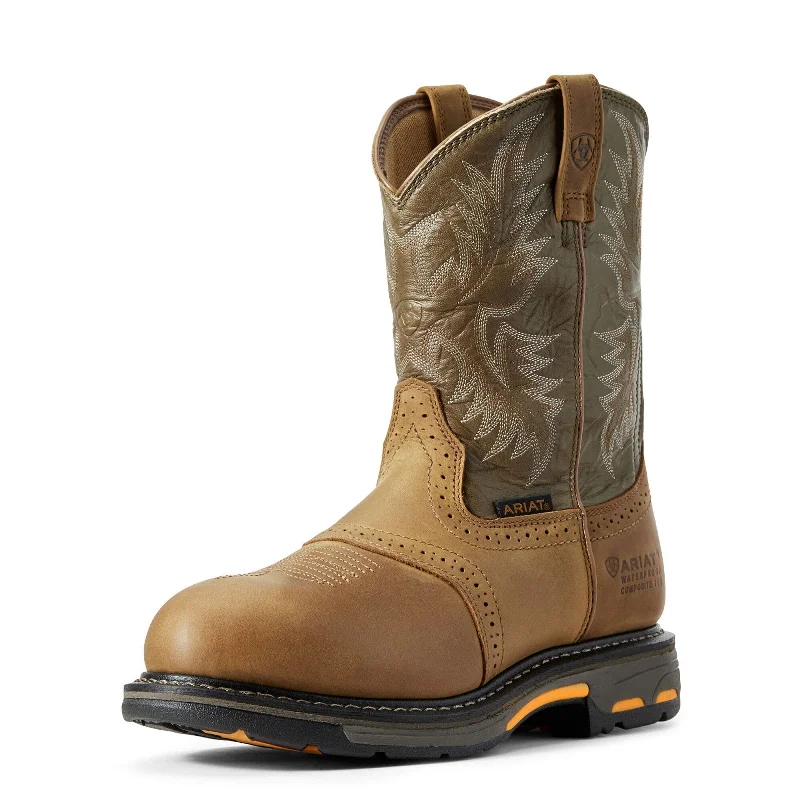 Ariat Men's WorkHog Waterproof Composite Toe Work Boot