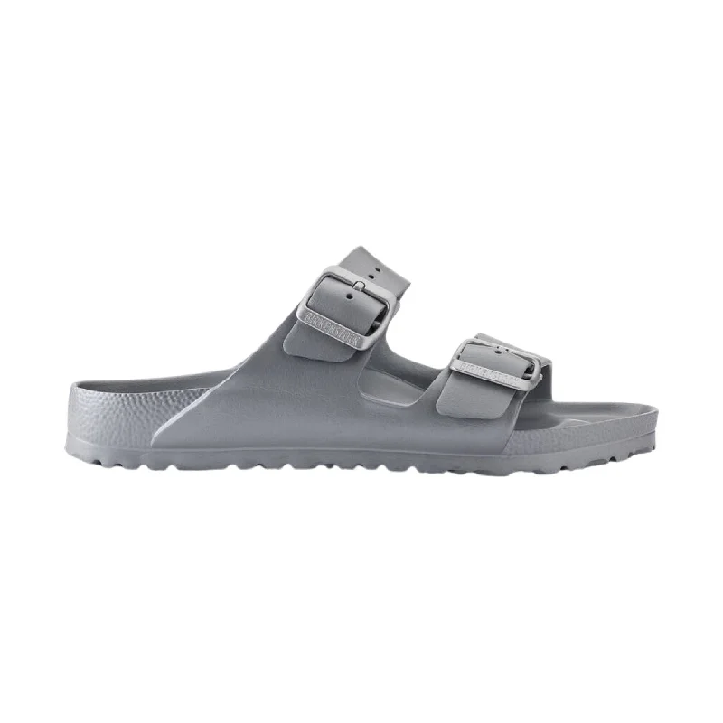 Trendy Running Footwear Online Birkenstock Arizona Essentials EVA Sandal - Metallic Silver