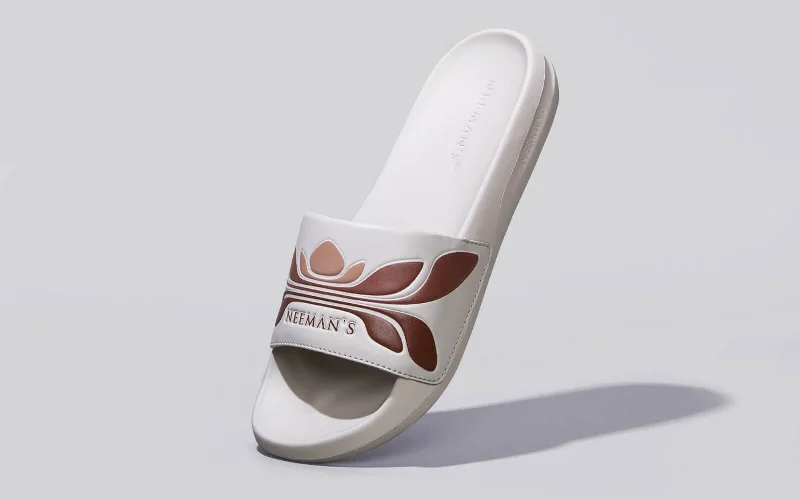Comfortable Sports Flats Breather Slides (Men Exclusive) : Grey-Brown