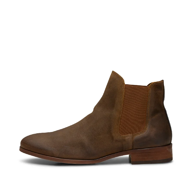 Dev chelsea boot waxed - TAN