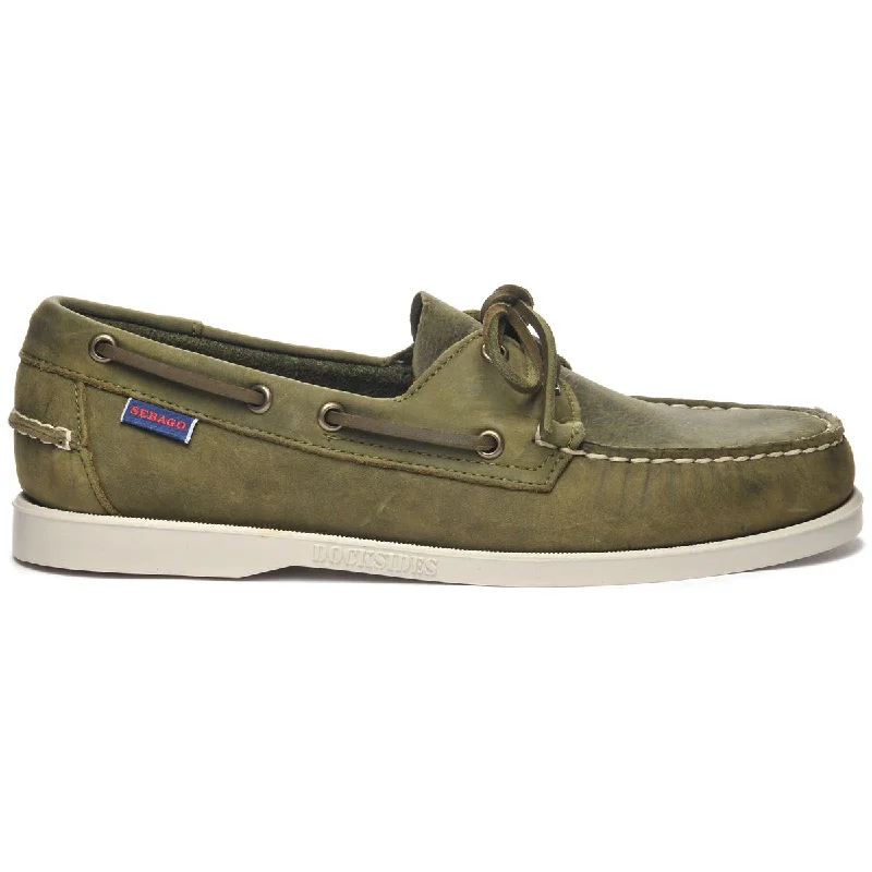 Docksides Portland Crazy H - Forest Green