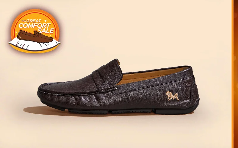 Dress Loafers : Brown