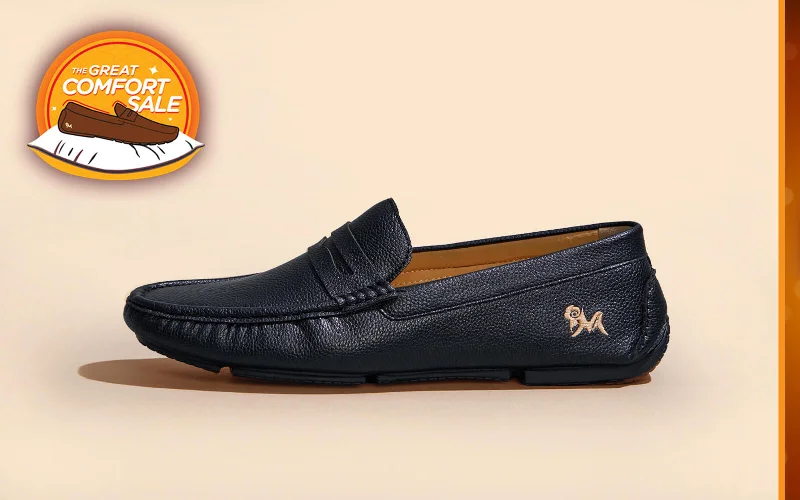 Dress Loafers : Black