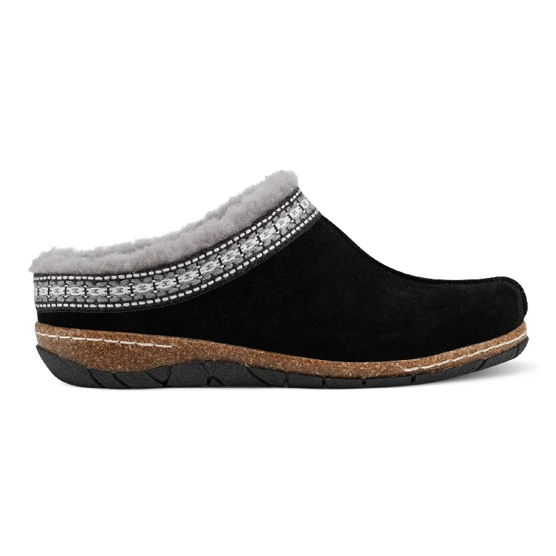 Elya Round Toe Casual Slip-on Flat Clogs