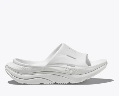 Lightweight Snow Boots Hoka Ora Recovery Slide 3 White White Unisex