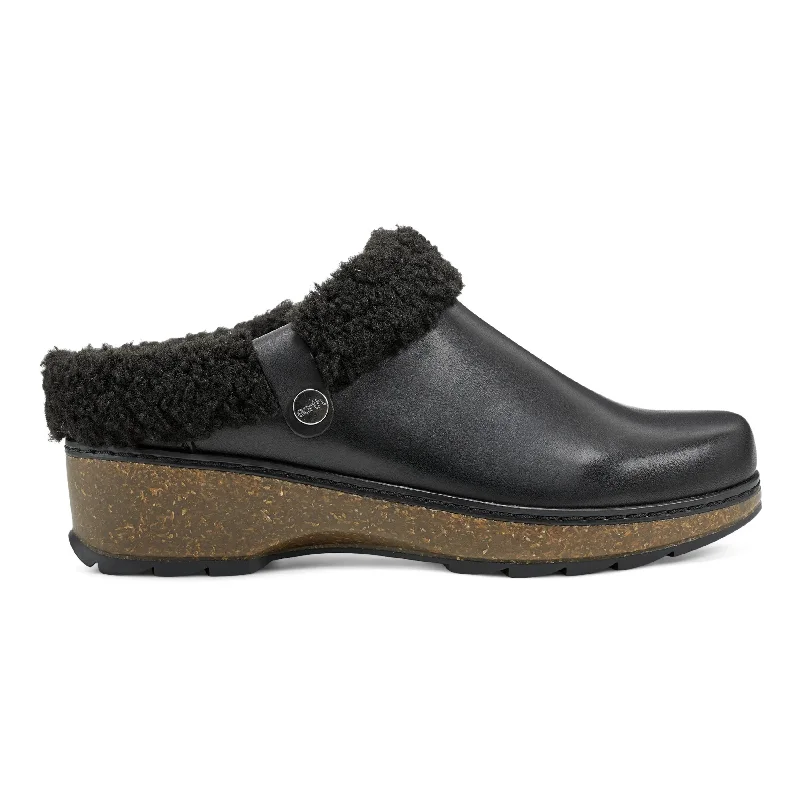 Kona Round Toe Slip-on Casual Heeled Mules