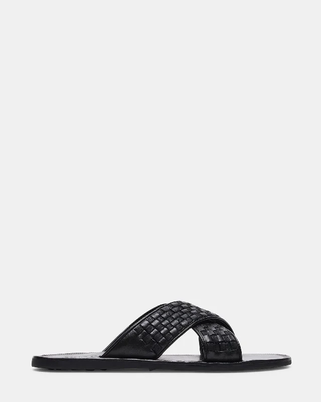 Stylish Outdoor Boots For Sale LUKKE BLACK LEATHER