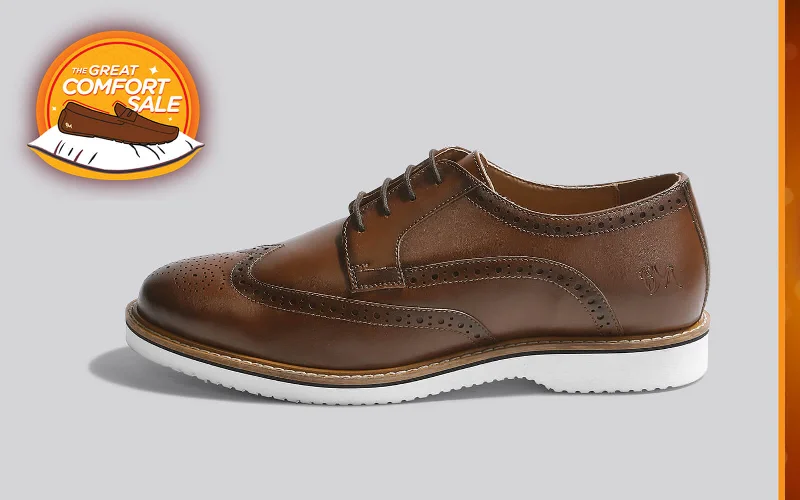 Luxe Brogues : Tan