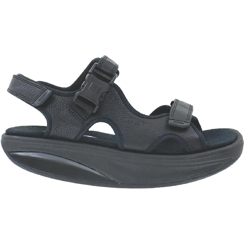 Casual Winter Footwear Men's MBT Kisumu 3S Black Leather