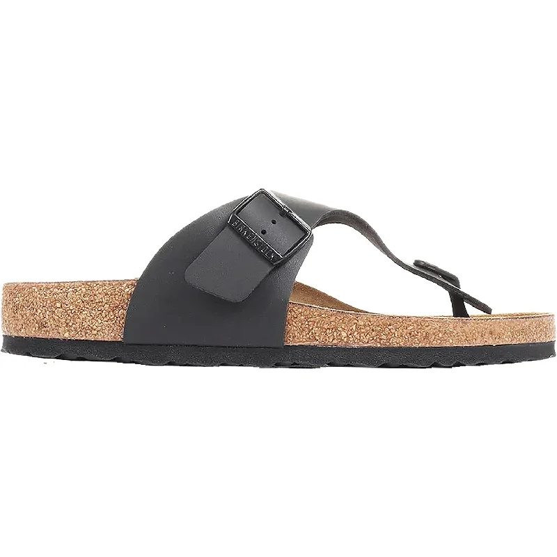 Stylish Hiking Sandals Online Sale Men's Birkenstock Ramses Black Birko-Flor