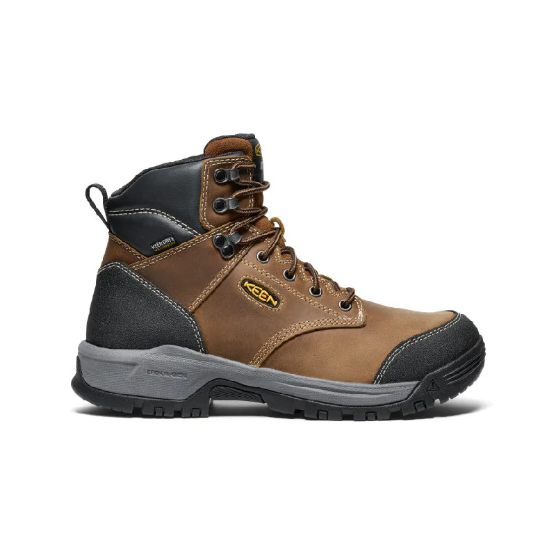 Men's Evanston 6" Waterproof Boot (Soft Toe)  |  Bison/Black