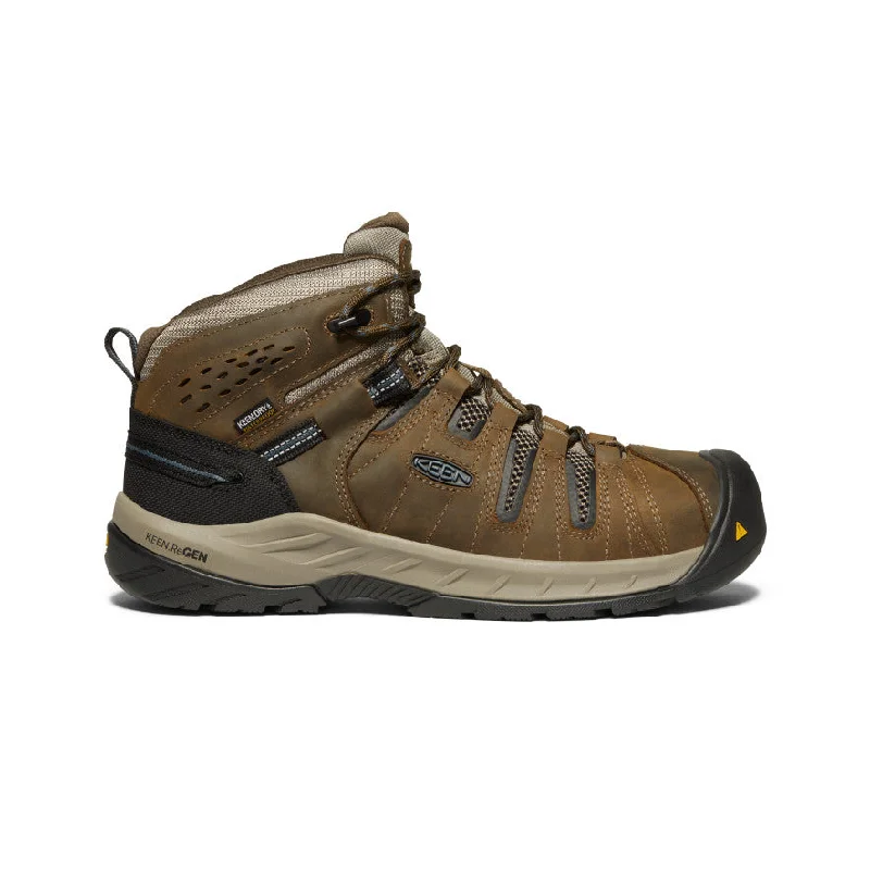 Men's Flint II Waterproof Boot (Steel Toe)  |  Cascade Brown/Orion Blue