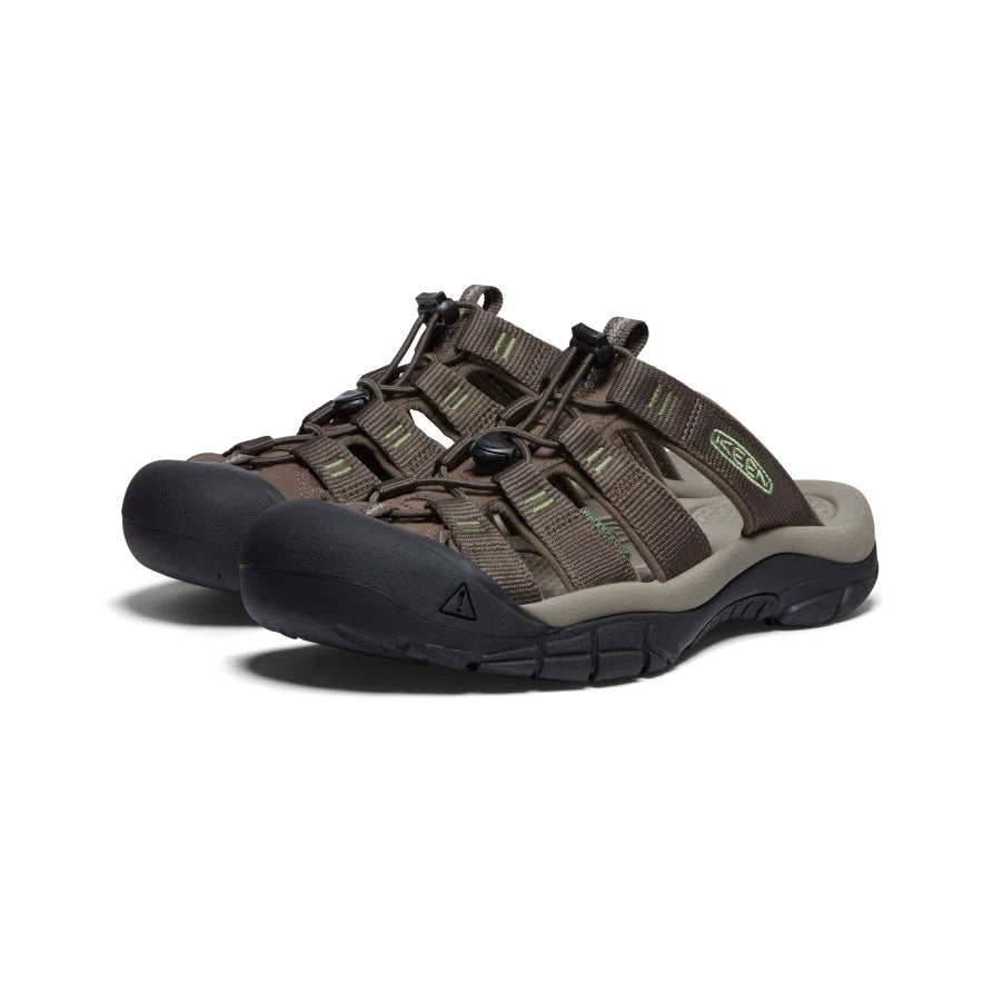 Chunky Sneakers Trend Men's Keen Newport Slide Color: Canteen/Campsite