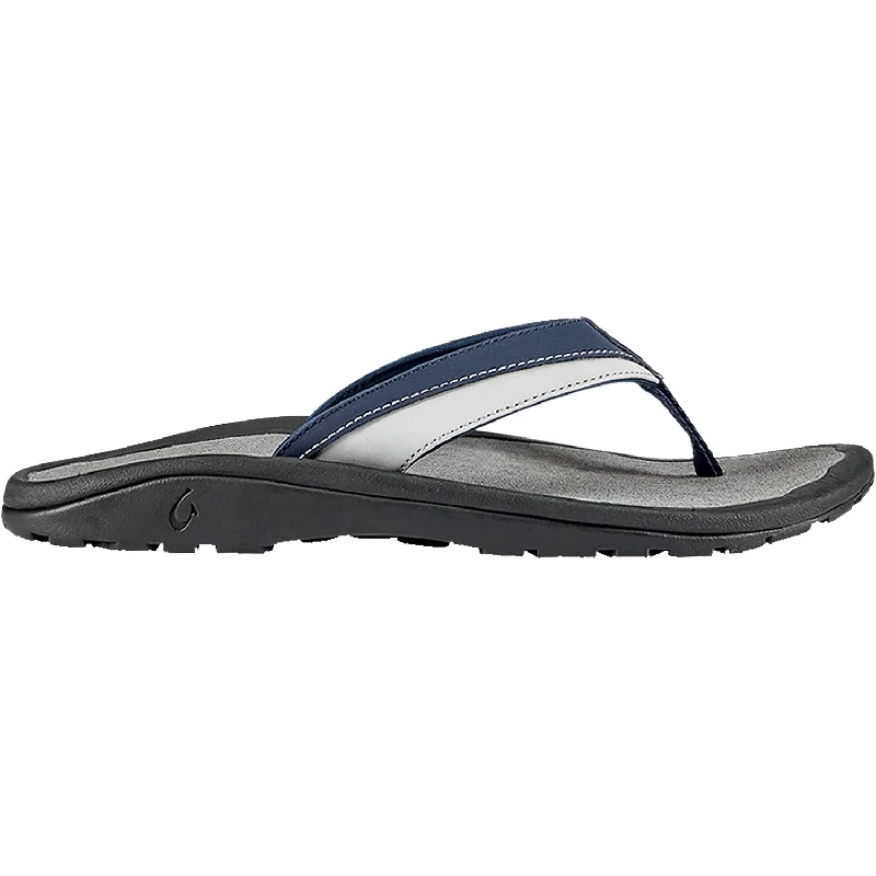 Best Hiking Footwear Men's OluKai Ohana Koa Trench Blue/Poi Synthetic