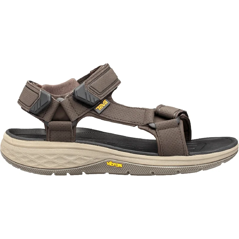 Trendy Casual Sandals For Sale Men's Teva Strata Universal Turkish Coffee Synthetic