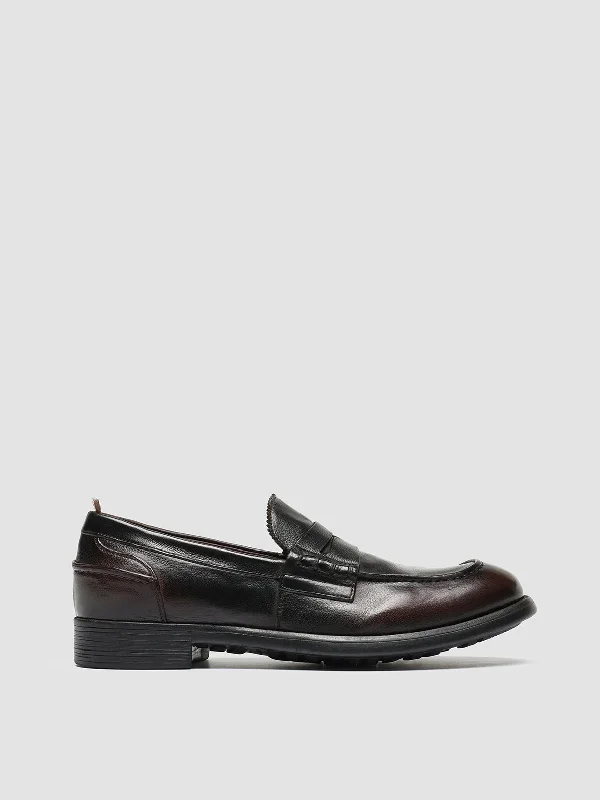 CHRONICLE 056 - Dark Brown Leather Penny Loafers