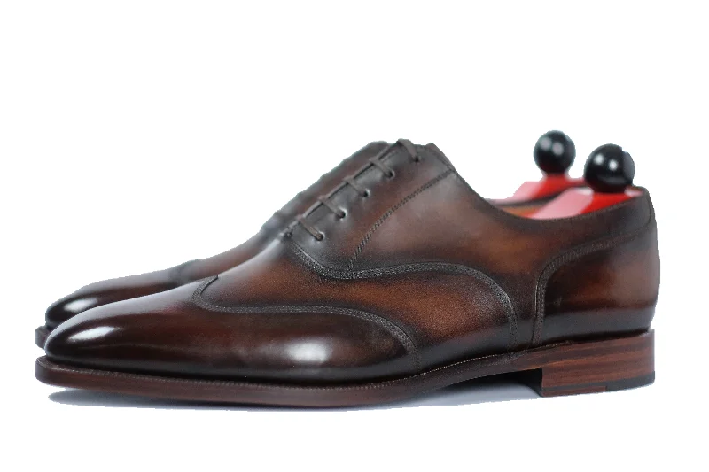 Lightweight Hiking Shoes Patina Antique Brown - MTO - Pullman