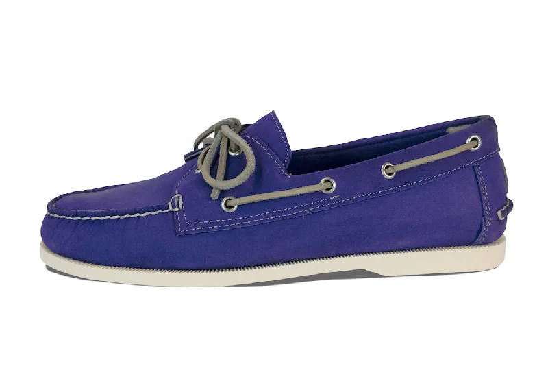 The Royal Purps Boat Shoe