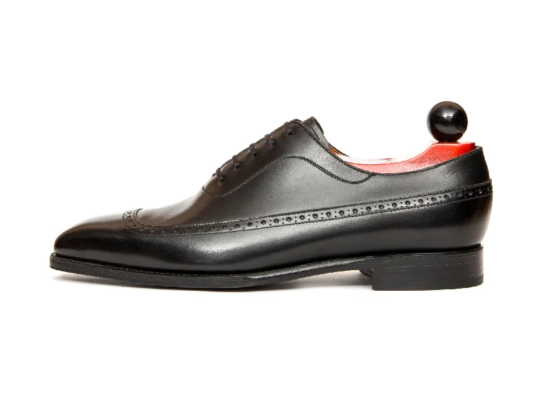 Trendy Walking Boots Sebastien - MTO - Black Calf - LPB Last - Single Leather Sole