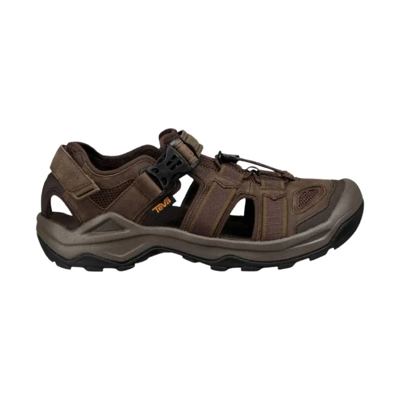Trendy Hiking Boots For Winter Teva Men's Omnium 2 Leather Hybrid Shoe - Turkish Coffee