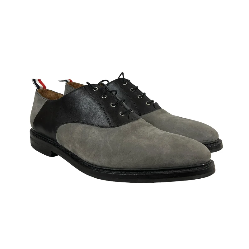 THOM BROWNE. NEW YORK/Dress Shoes/US 12/Suede/GRY/