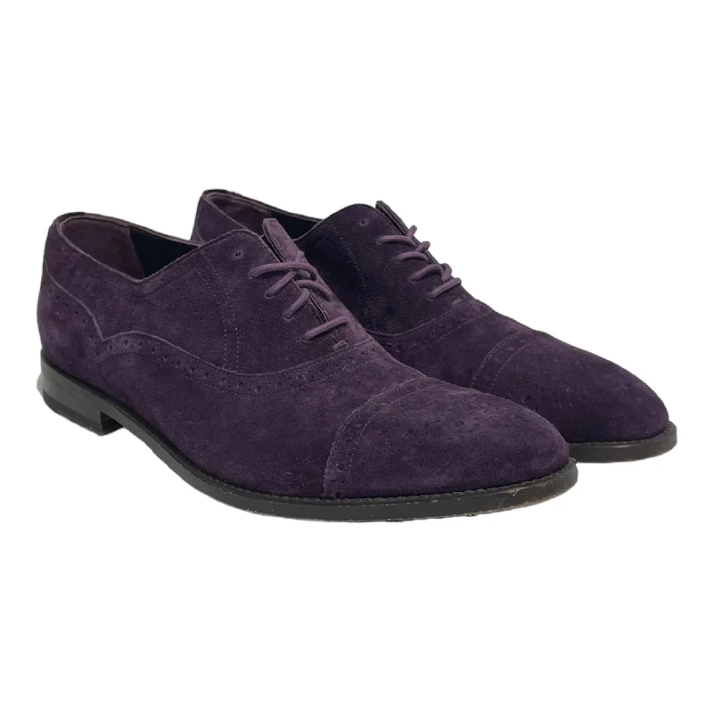 MANOLO BLAHNIK///Dress Shoes/US 8.5/Plain/Suede/PPL/Plain-Toe/M [Designers] Essentials/