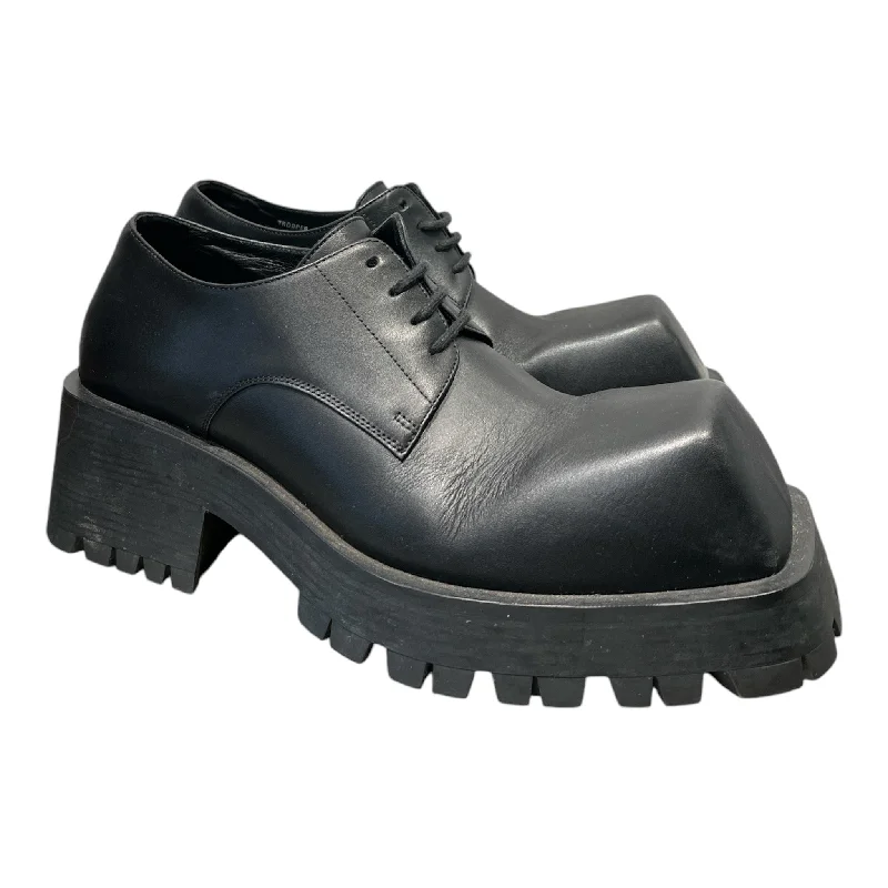 BALENCIAGA/Dress Shoes/EU 42/Leather/BLK/SERGENTDERBYSHOES