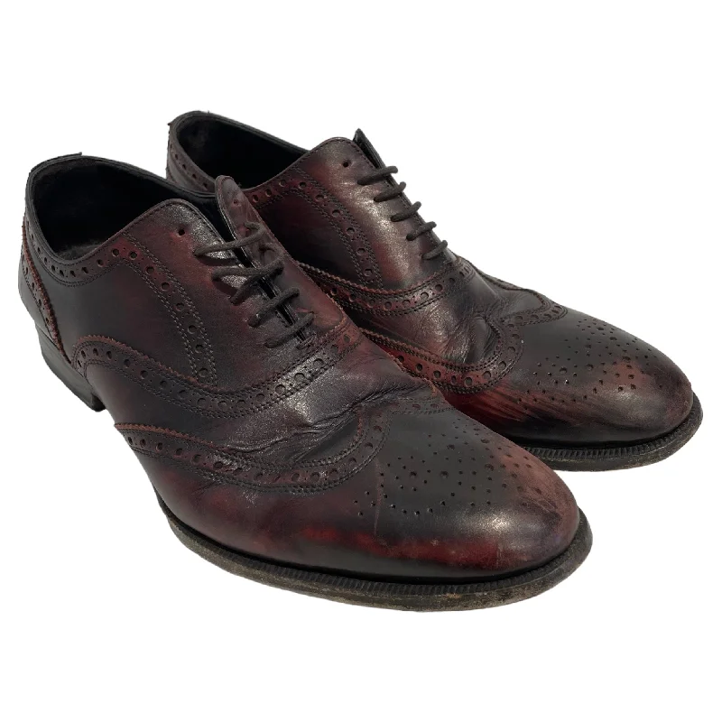 DSQUARED2/Dress Shoes/US 11/Border/Leather/BRD/