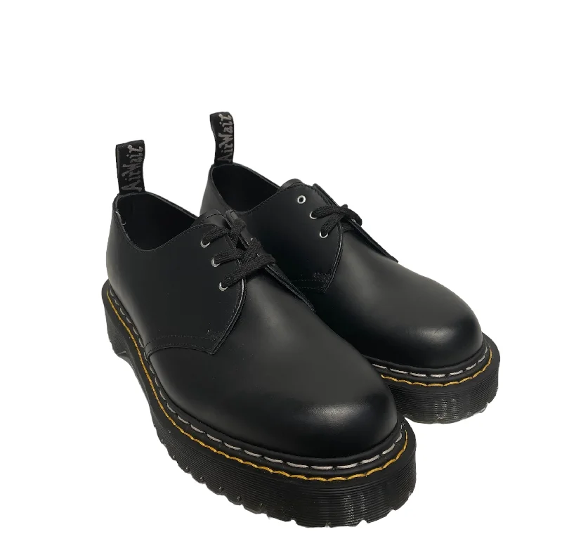 Dr.Martens/Rick Owens/Dress Shoes/US 12/Leather/BLK/1461 bex ds ro n