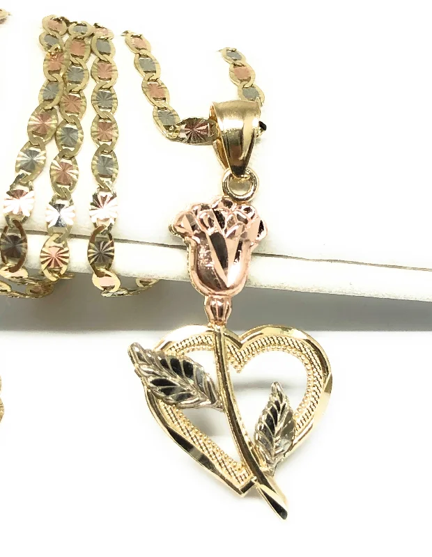 white gold infinity ring 10k Solid Gold Tri-Color Heart Flower Pendant Necklace Valentina Chain white gold infinity ring 10k Solid Gold Tri-Color Heart Flower Pendant Necklace Valentina Chain