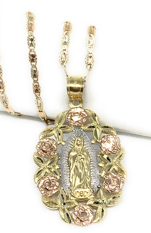 gothic claw ring men’s silver 14k Solid Gold Tri-Color Virrgin Mary Flower Pendant Necklace Virrgen Gaudalupe Valentina Chain (LG) gothic claw ring men’s silver 14k Solid Gold Tri-Color Virrgin Mary Flower Pendant Necklace Virrgen Gaudalupe Valentina Chain (LG)