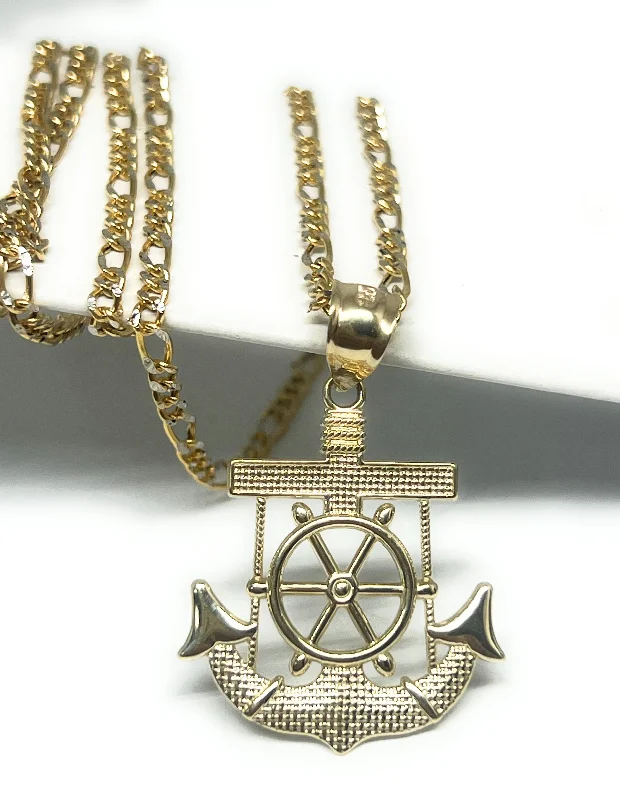 unique square diamond ring 14k Solid Gold Yellow Classic Plain ANCHOR Pendant Necklace unique square diamond ring 14k Solid Gold Yellow Classic Plain ANCHOR Pendant Necklace