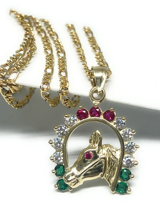 minimalist crystal quartz ring 14k Solid Gold Yellow HORSHOE HORSE CZ Pendant Necklace (4.9g) minimalist crystal quartz ring 14k Solid Gold Yellow HORSHOE HORSE CZ Pendant Necklace (4.9g)