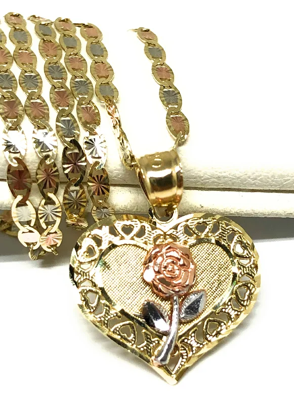 diamond halo engagement ring 14k Solid Gold Yellow & Rose Heart Pendant Necklace Valentina Chain diamond halo engagement ring 14k Solid Gold Yellow & Rose Heart Pendant Necklace Valentina Chain