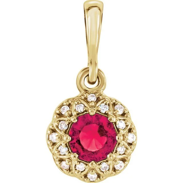 delicate pearl bracelet 14KT GOLD 0.35 CT GENUINE RUBY & 0.04 CTW DIAMOND HALO PENDANT delicate pearl bracelet 14KT GOLD 0.35 CT GENUINE RUBY & 0.04 CTW DIAMOND HALO PENDANT