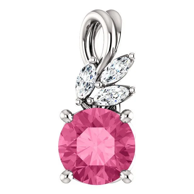 men’s beaded bracelet with charms 14KT GOLD 0.95 CT PINK TOURMALINE & 1/10 CTW DIAMOND FLORAL PENDANT men’s beaded bracelet with charms 14KT GOLD 0.95 CT PINK TOURMALINE & 1/10 CTW DIAMOND FLORAL PENDANT