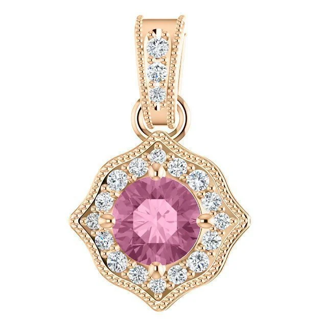 gold daisy stud earrings 14KT ROSE GOLD BABY PINK TOPAZ & 1/6 CTW DIAMOND VINTAGE HALO PENDANT gold daisy stud earrings 14KT ROSE GOLD BABY PINK TOPAZ & 1/6 CTW DIAMOND VINTAGE HALO PENDANT