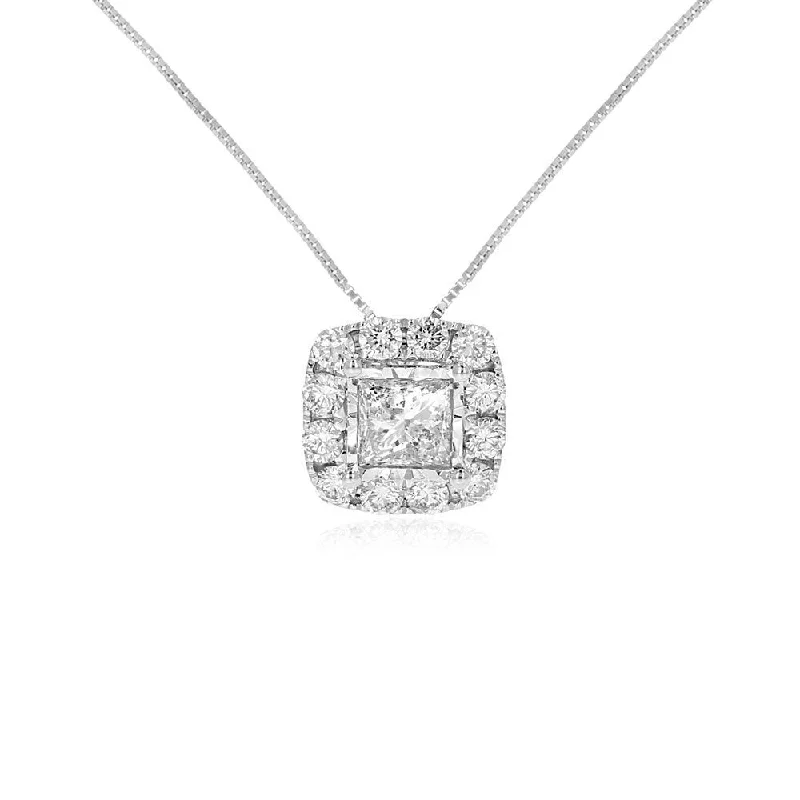 solid gold stacking rings set 14KT White Gold 0.76 CTW Princess Cut & Round Diamond Halo Pendant solid gold stacking rings set 14KT White Gold 0.76 CTW Princess Cut & Round Diamond Halo Pendant