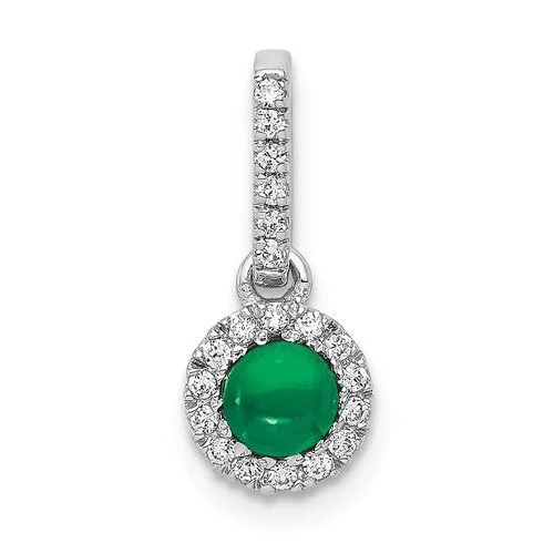 men’s black titanium ring 14KT WHITE GOLD HALO DIAMOND AND CABOCHON EMERALD PENDANT men’s black titanium ring 14KT WHITE GOLD HALO DIAMOND AND CABOCHON EMERALD PENDANT