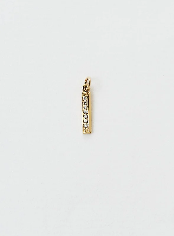 minimalist gold bracelet thin Diamond Letter I 18K Gold Necklace or Pendant w. Diamond minimalist gold bracelet thin Diamond Letter I 18K Gold Necklace or Pendant w. Diamond