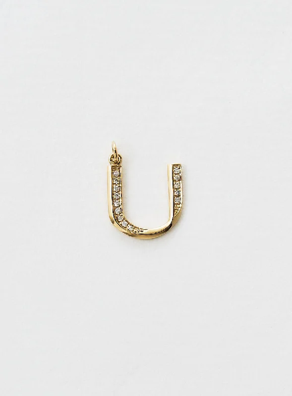 dainty rose gold chain bracelet Diamond Letter U 18K Gold Necklace or Pendant w. Diamond dainty rose gold chain bracelet Diamond Letter U 18K Gold Necklace or Pendant w. Diamond