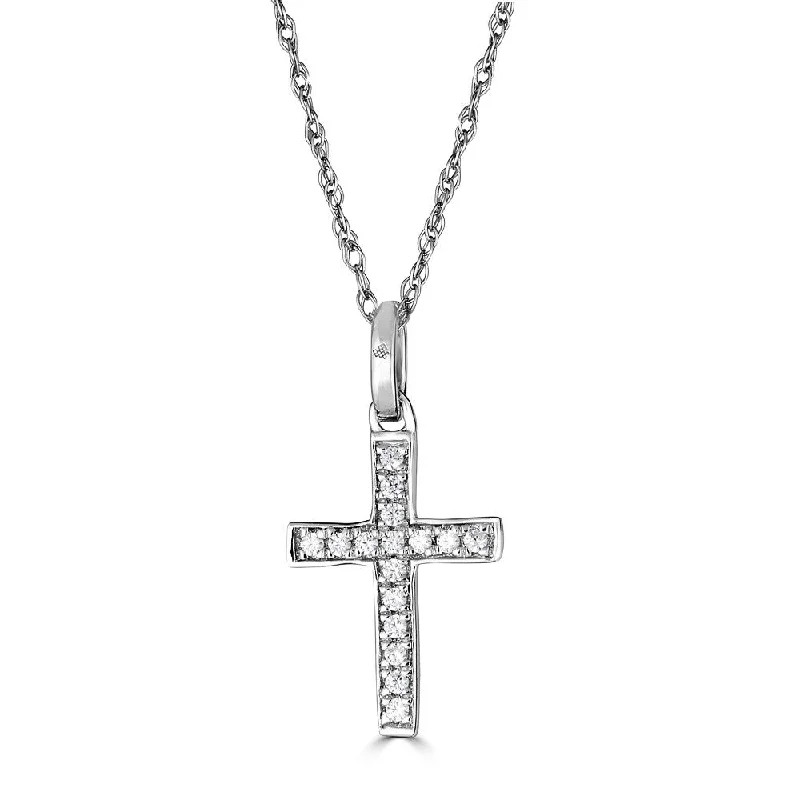 handcrafted raw crystal pendant EMILIQUE 14KT GOLD PETITE 0.06CT ROUND DIAMOND CROSS PENDANT handcrafted raw crystal pendant EMILIQUE 14KT GOLD PETITE 0.06CT ROUND DIAMOND CROSS PENDANT