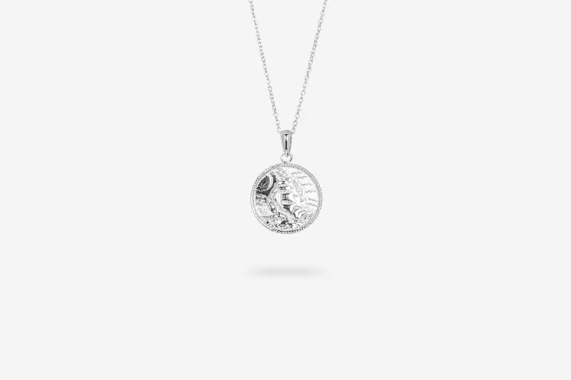 hypoallergenic earrings for sensitive ears IX Treasure hunt Pendant