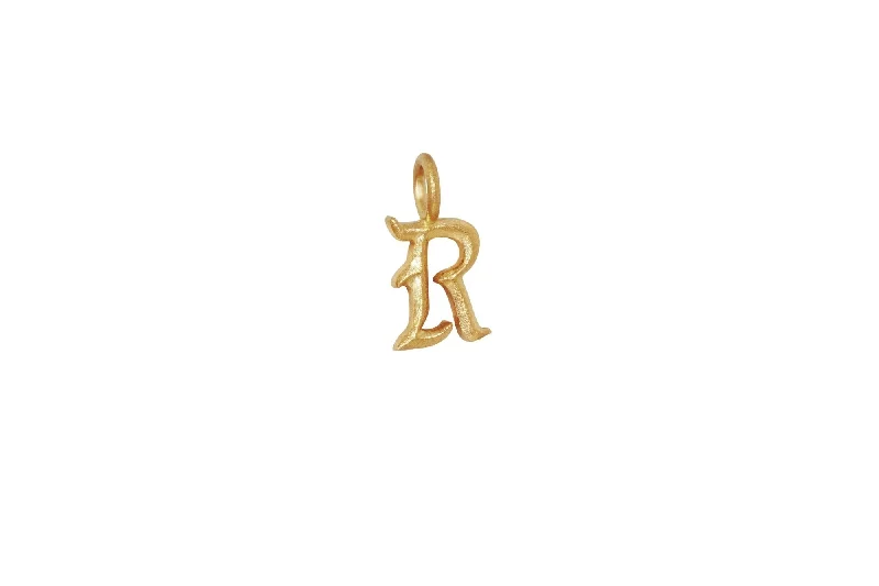 natural garnet gemstone ring IX R Ice 22K Gold Plated Pendant