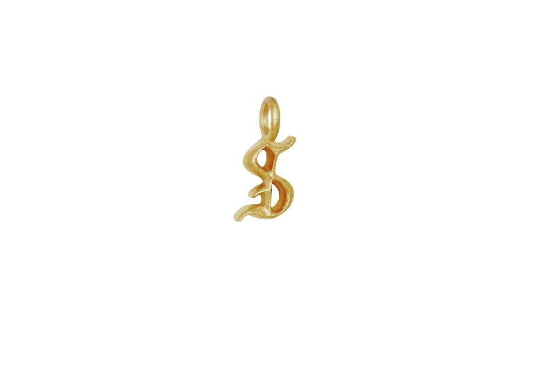 handcrafted beaded hoop earrings IX S Ice 22K Gold Plated Pendant