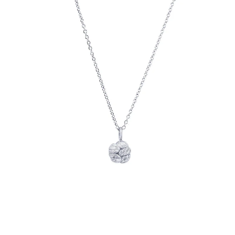 delicate floral wedding band Savá 18K Whitegold Pendant