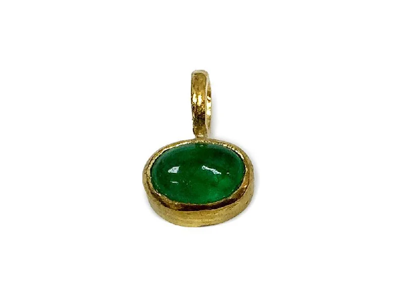 real opal ring for women Natural Emerald oval Cabochon Pendant Hand made 14 K Yellow Gold real opal ring for women Natural Emerald oval Cabochon Pendant Hand made 14 K Yellow Gold