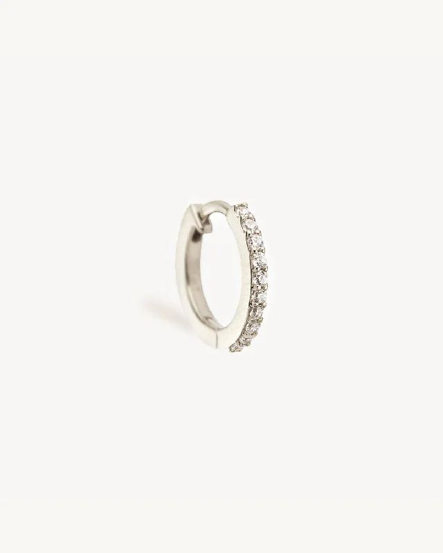 adjustable infinity charm bracelet 14k Solid White Gold Diamond Celestial Sleeper
